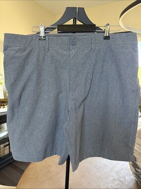 Goodfellow & Co Gray Flat-Front Performance Shorts